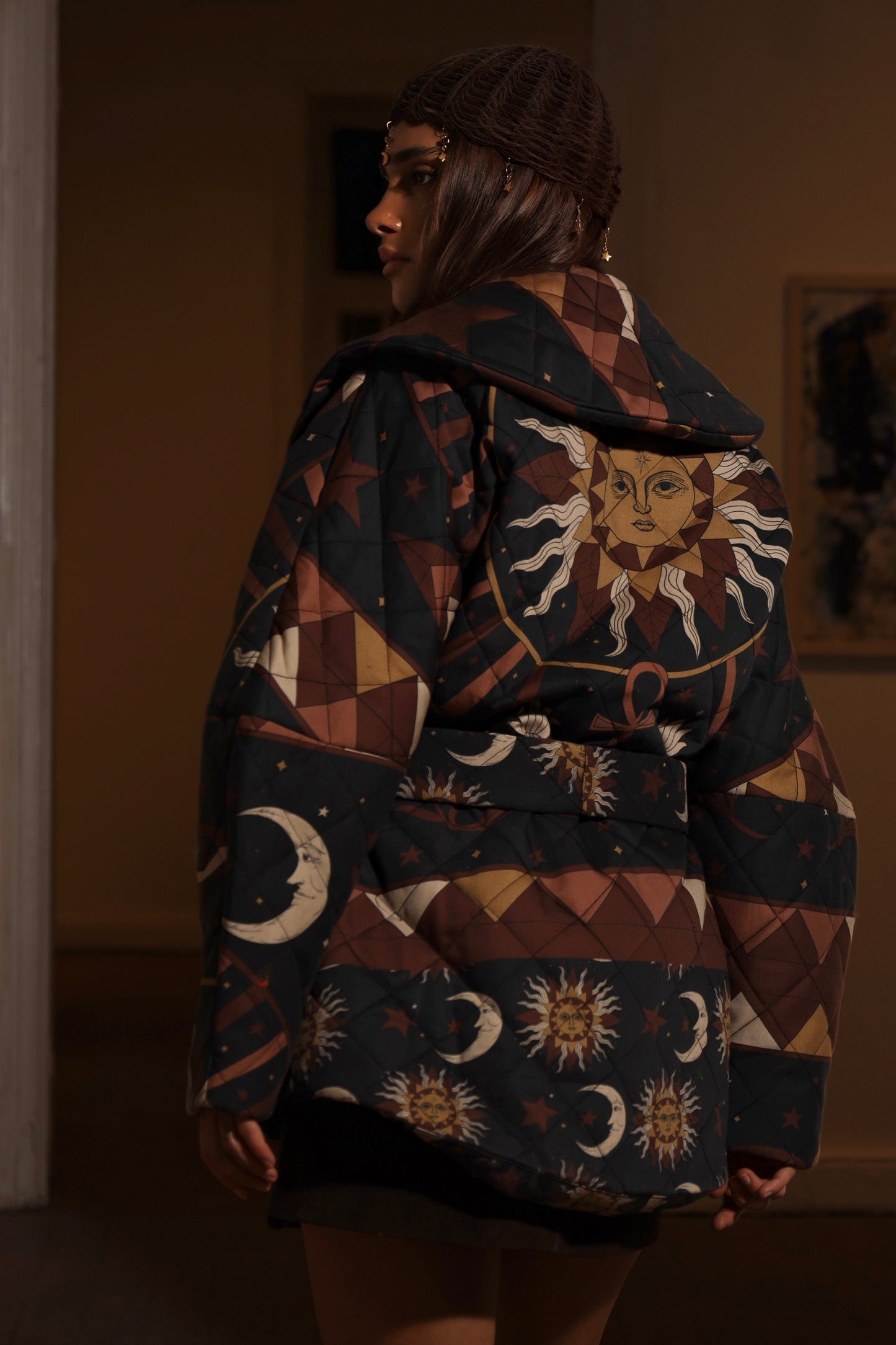 Radiance of Ra - Quilted Coat