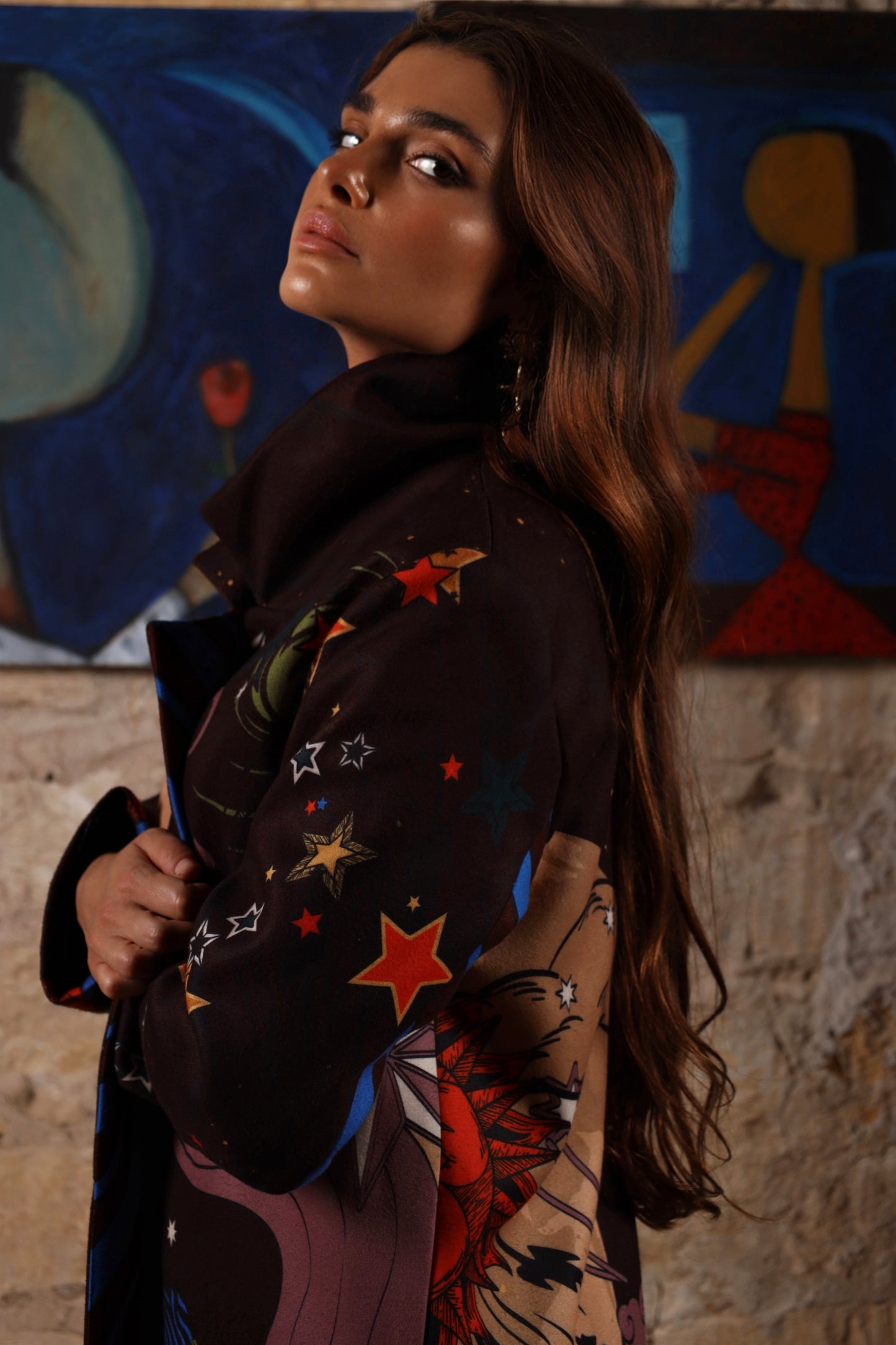 Whispers of Shu - Wool Coat