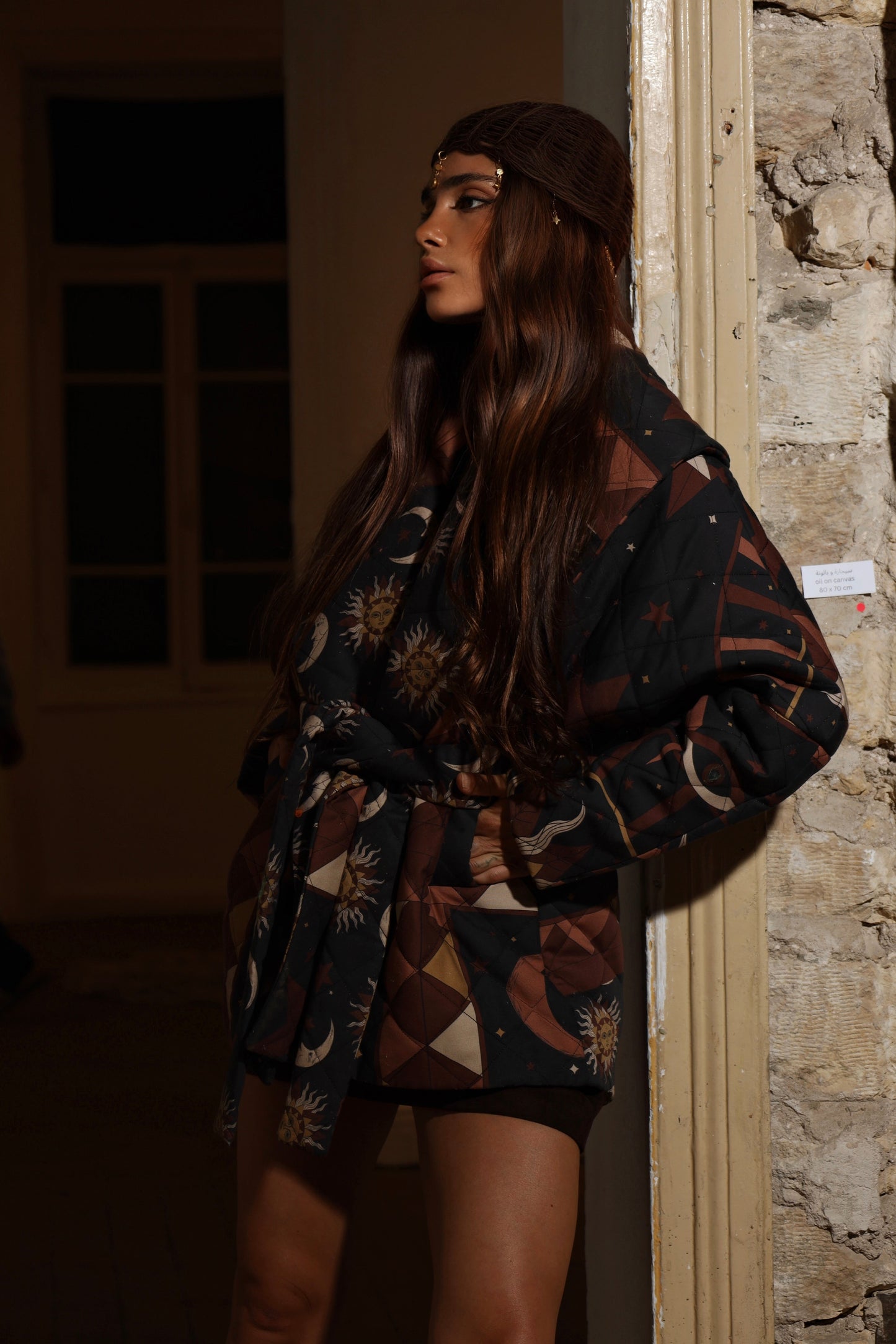 Radiance of Ra - Quilted Coat