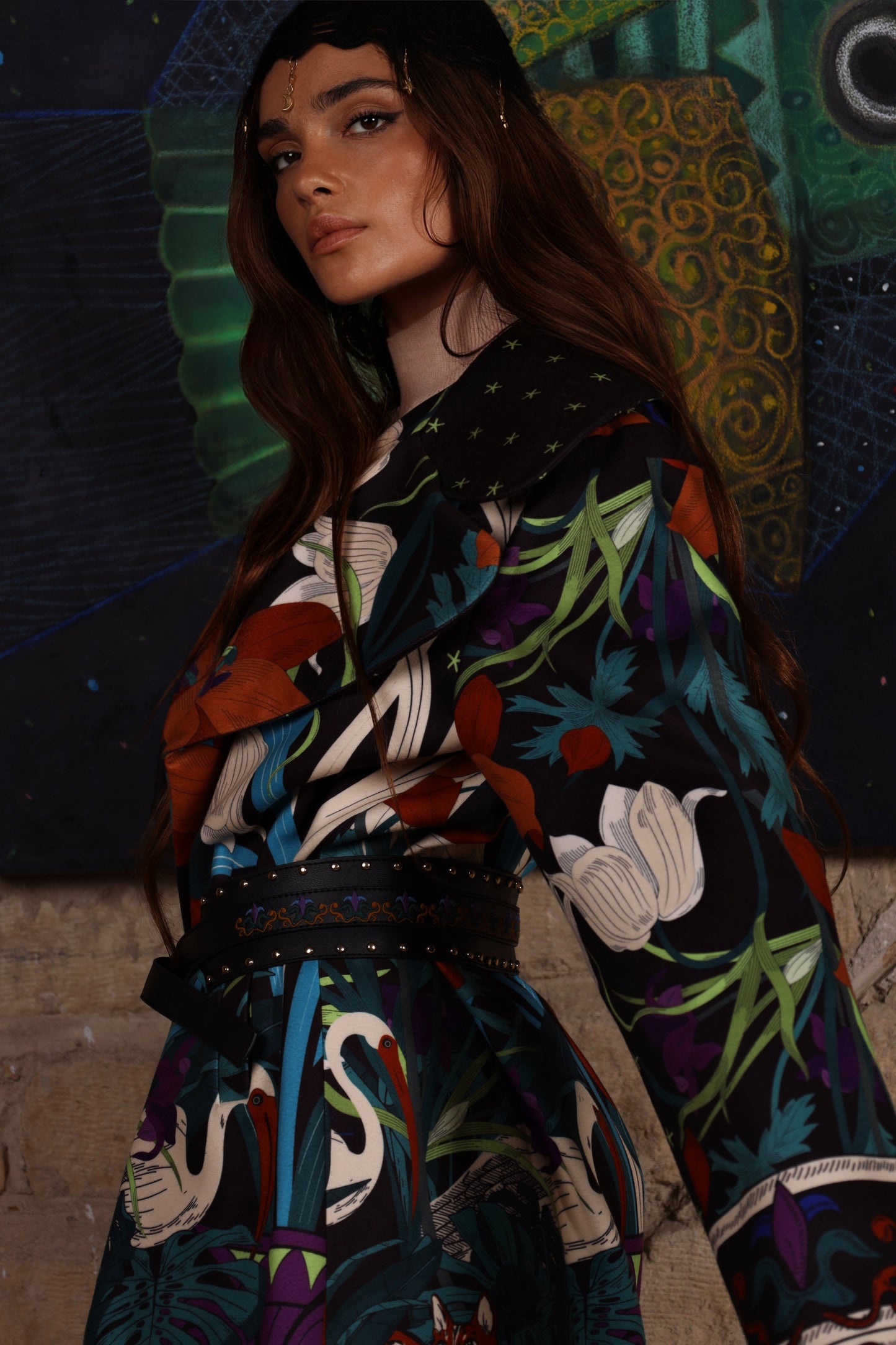 Currents of Tefnut - Wool Coat