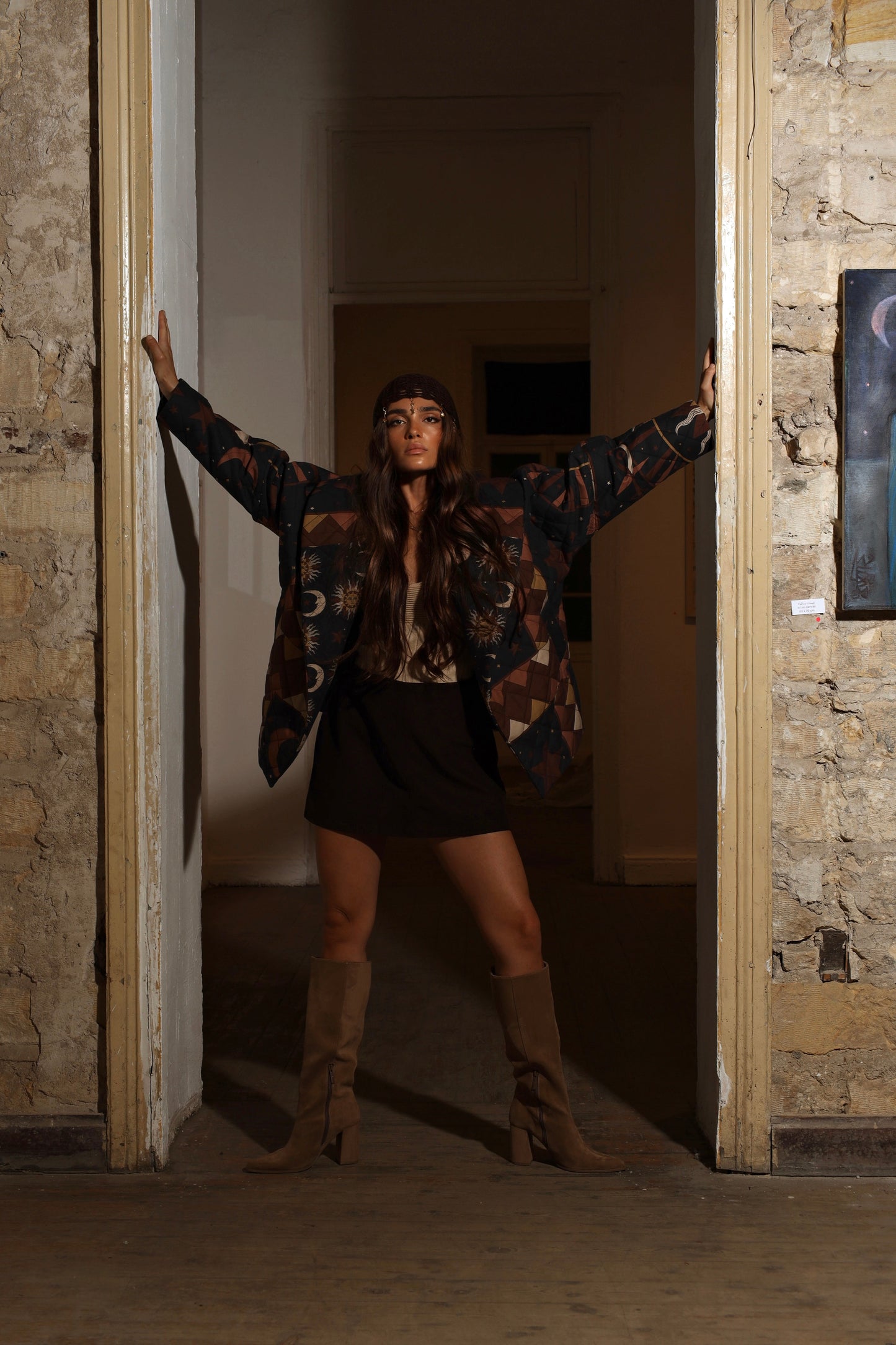 Radiance of Ra - Quilted Coat