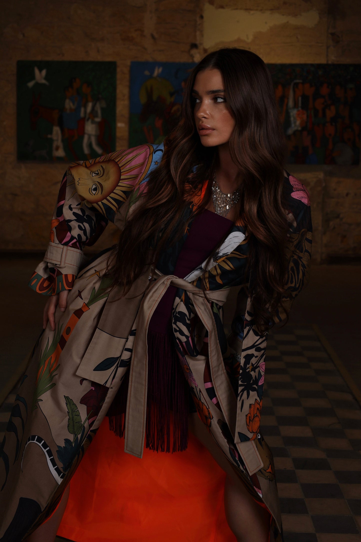 Guardian of Geb - Trench Coat