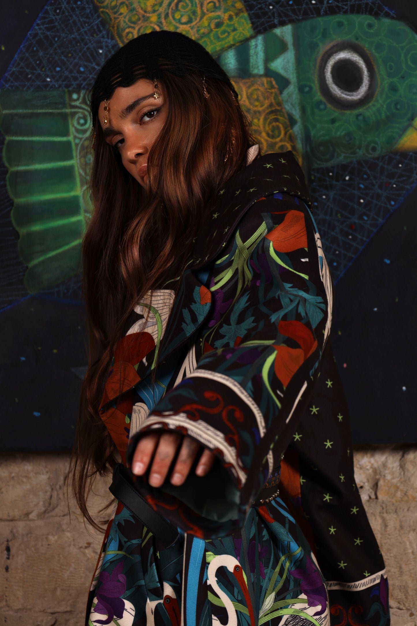 Currents of Tefnut - Wool Coat