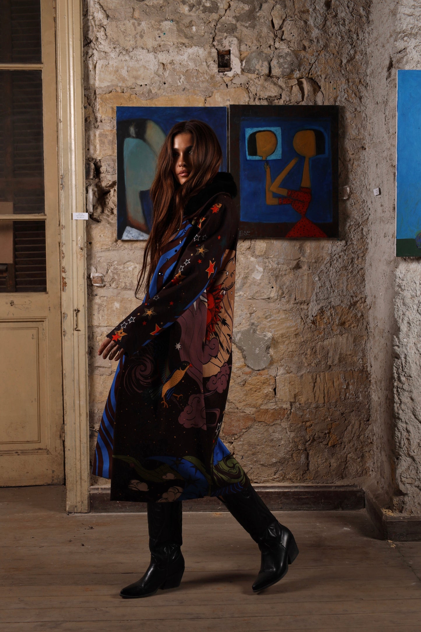 Whispers of Shu - Wool Coat