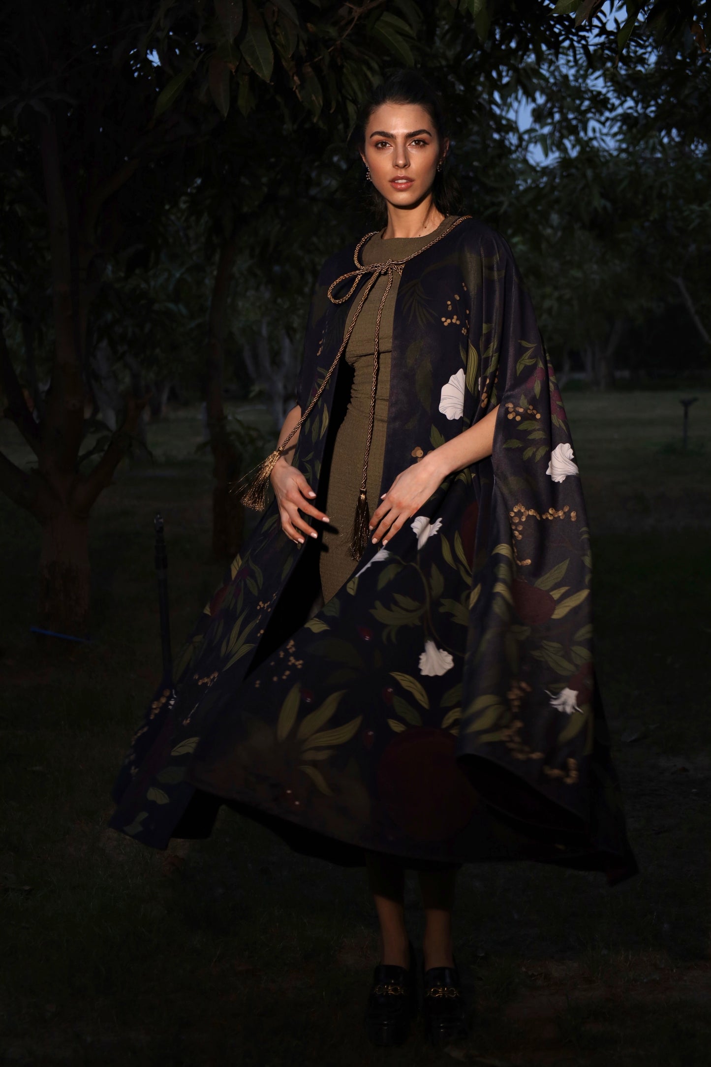 Twilight Pomegranate | Velvet Kaftan