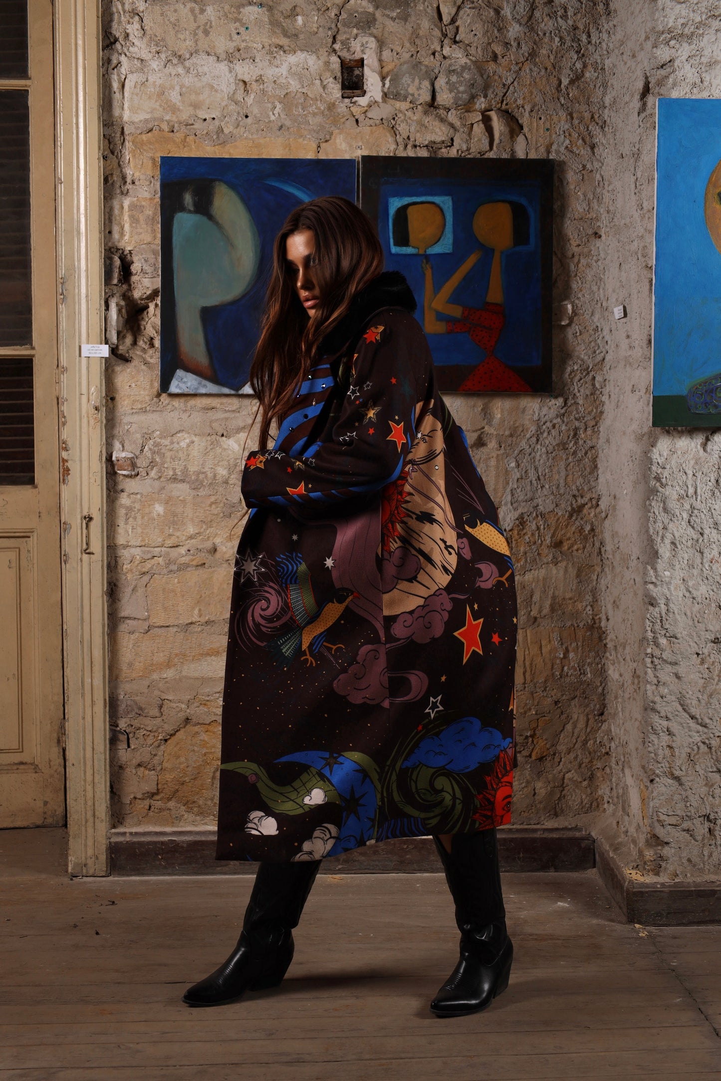 Whispers of Shu - Wool Coat