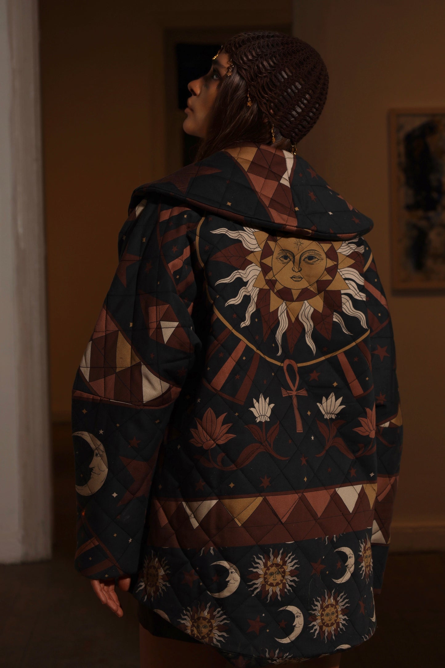 Radiance of Ra - Quilted Coat