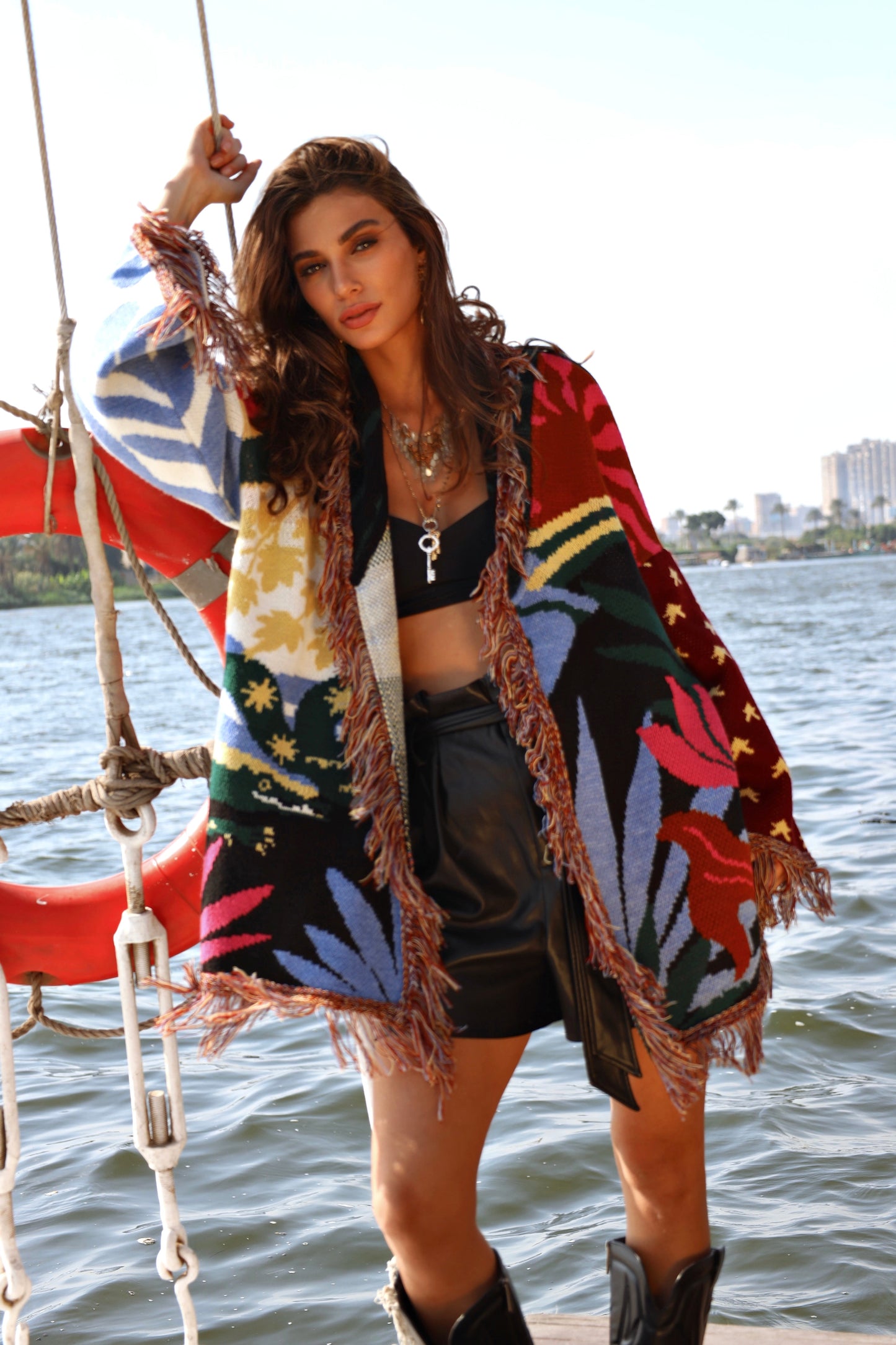 Tides of Sobek | Knit Cardigan