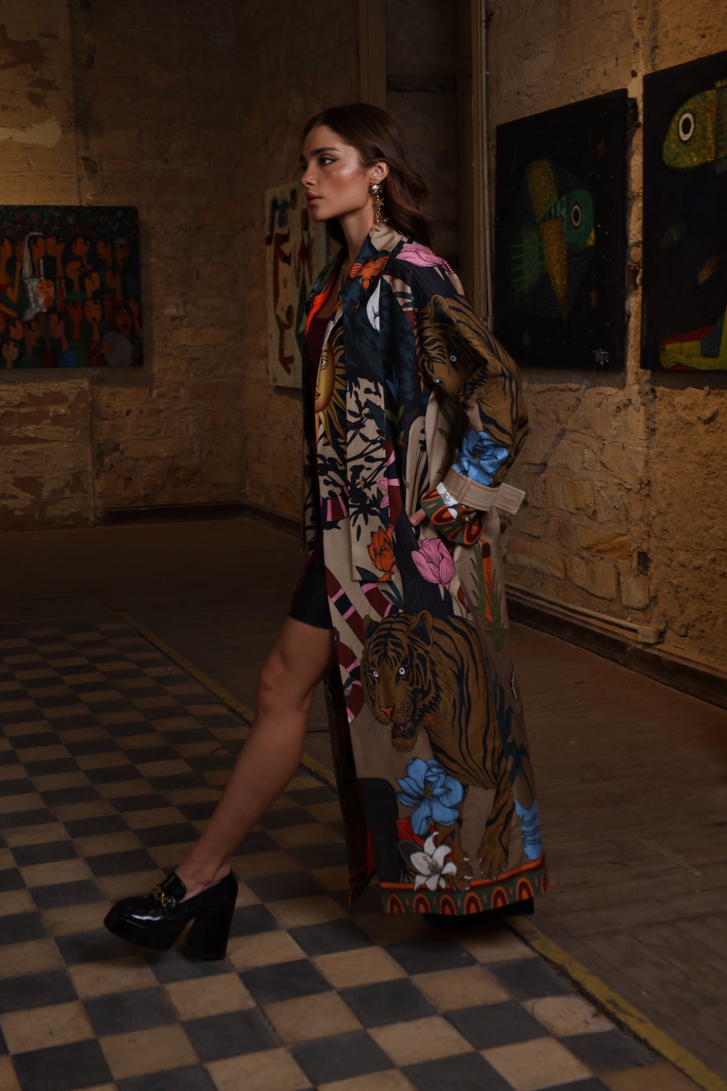 Guardian of Geb - Trench Coat