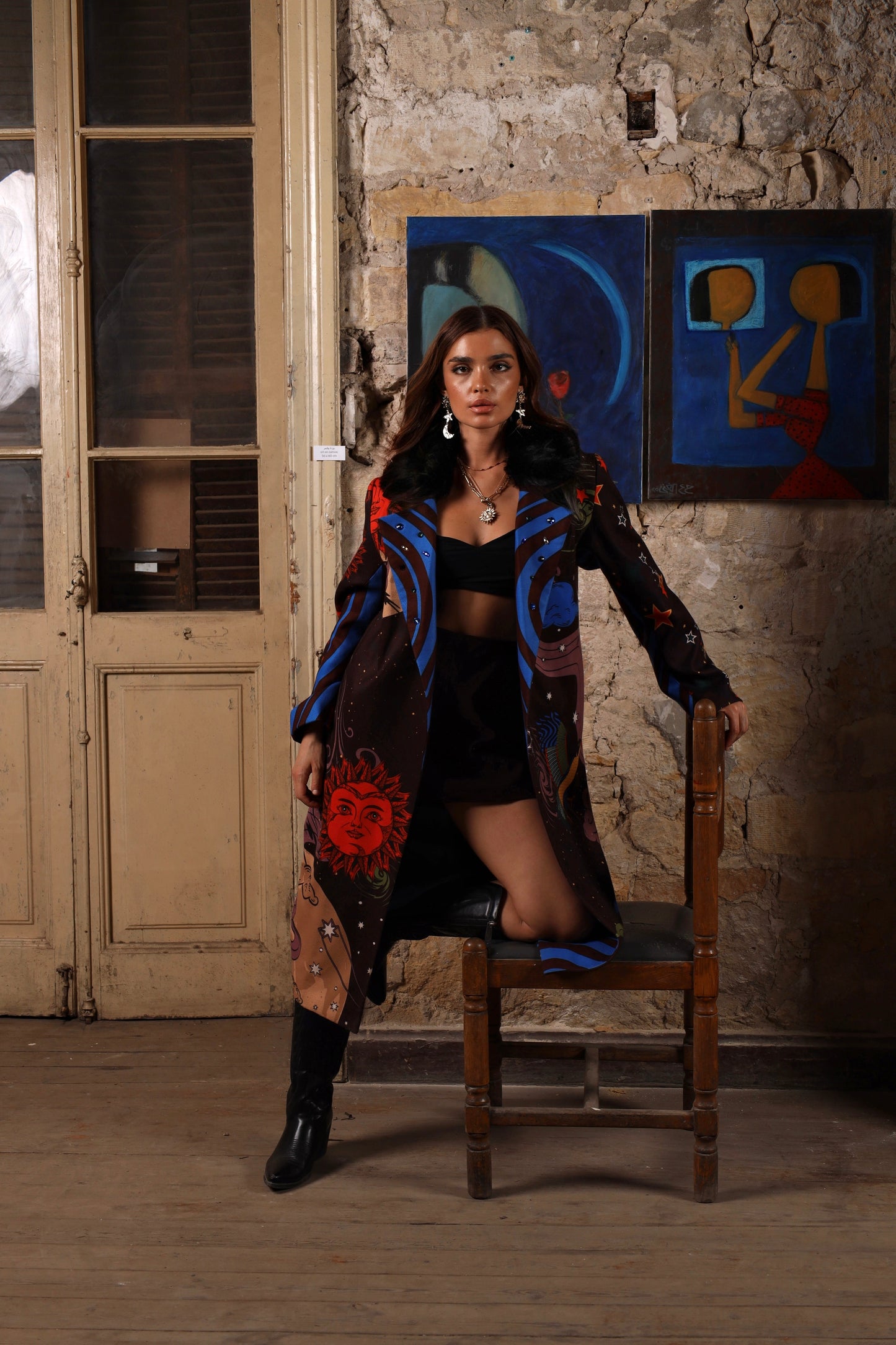 Whispers of Shu - Wool Coat