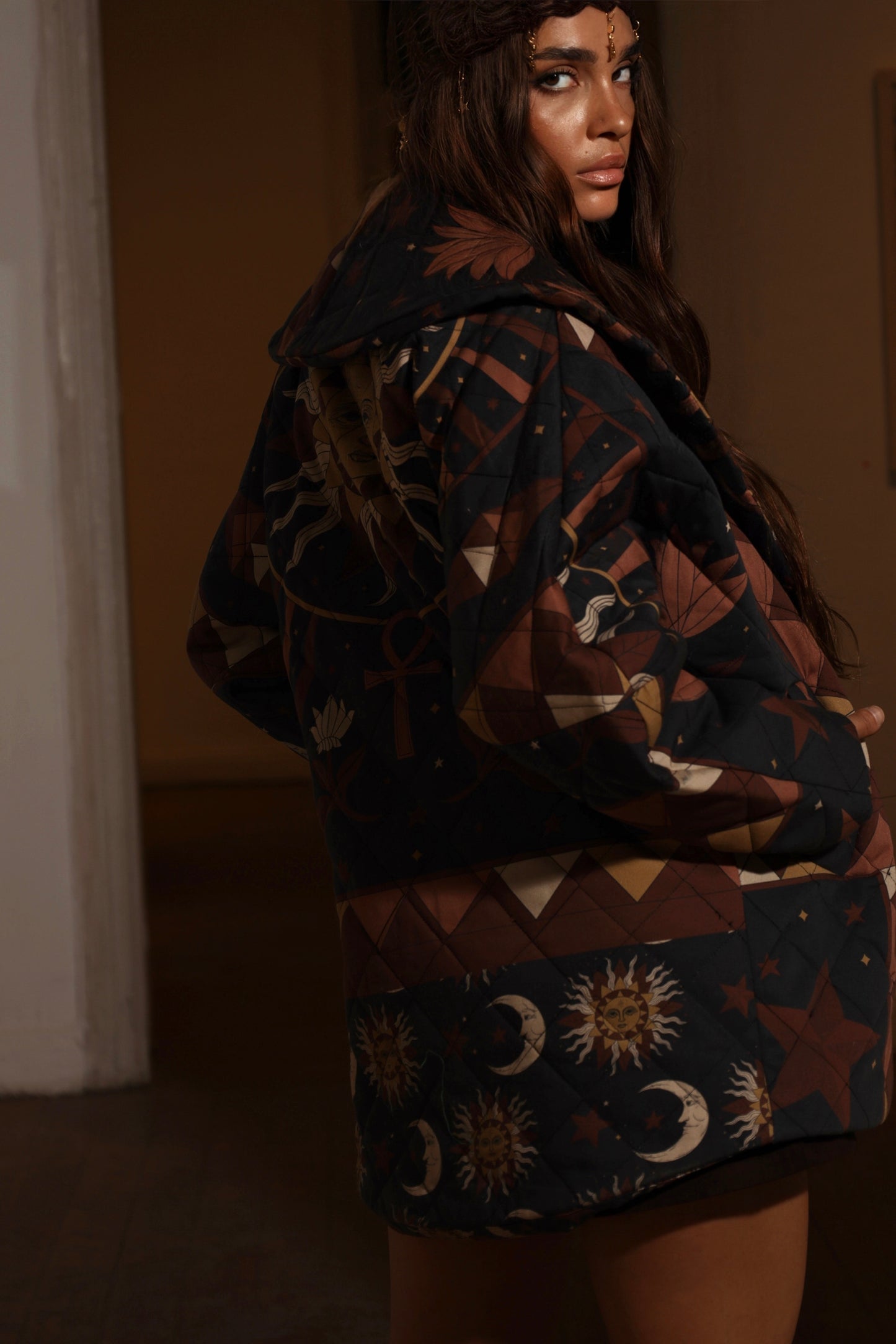 Radiance of Ra - Quilted Coat
