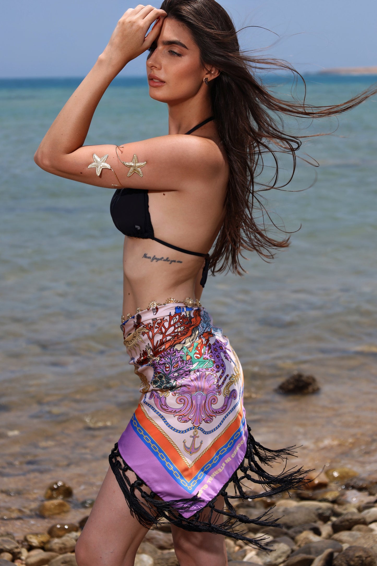The Sunlit Reef | Fringe Cover-Up