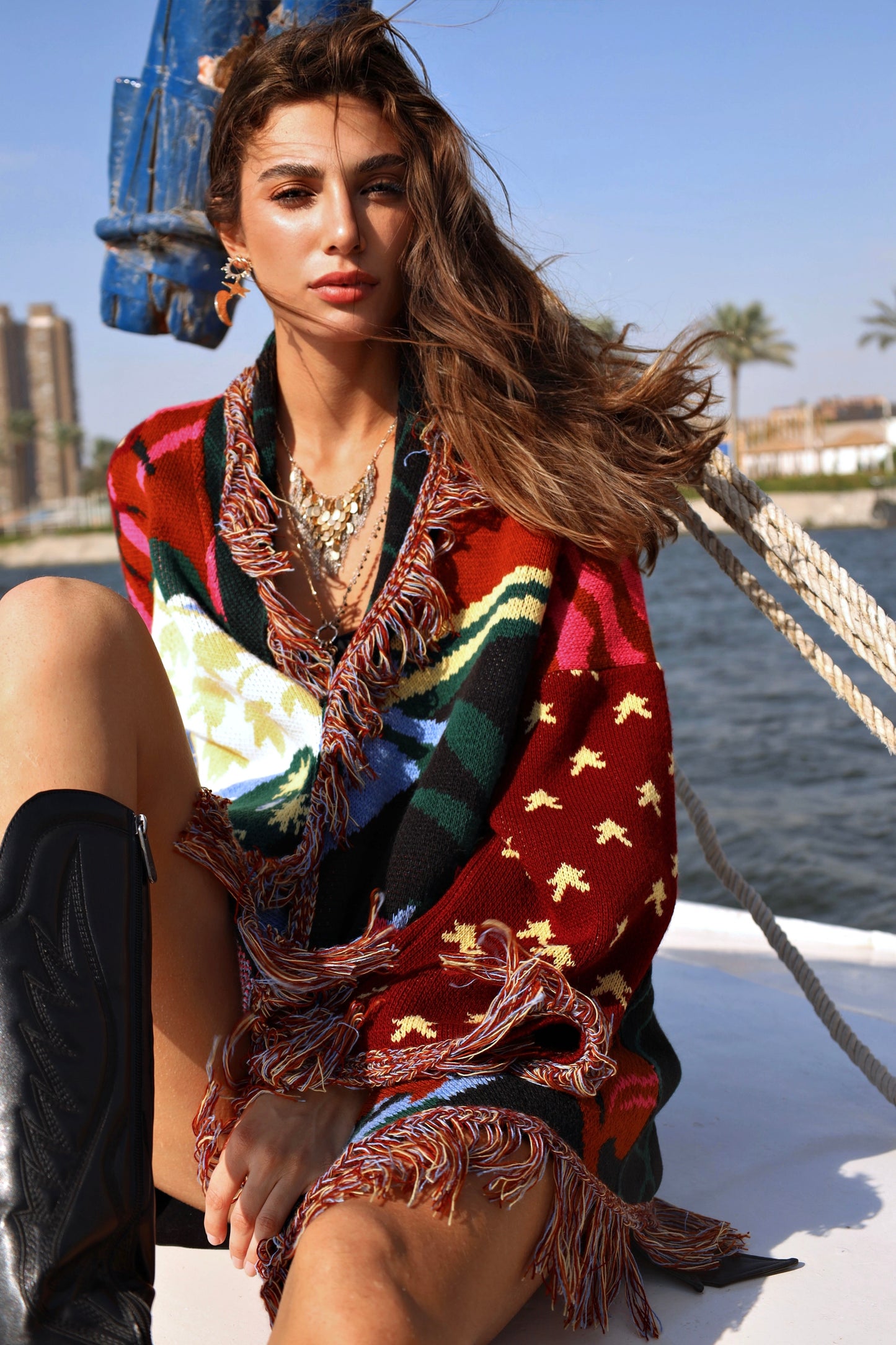 Tides of Sobek | Knit Cardigan