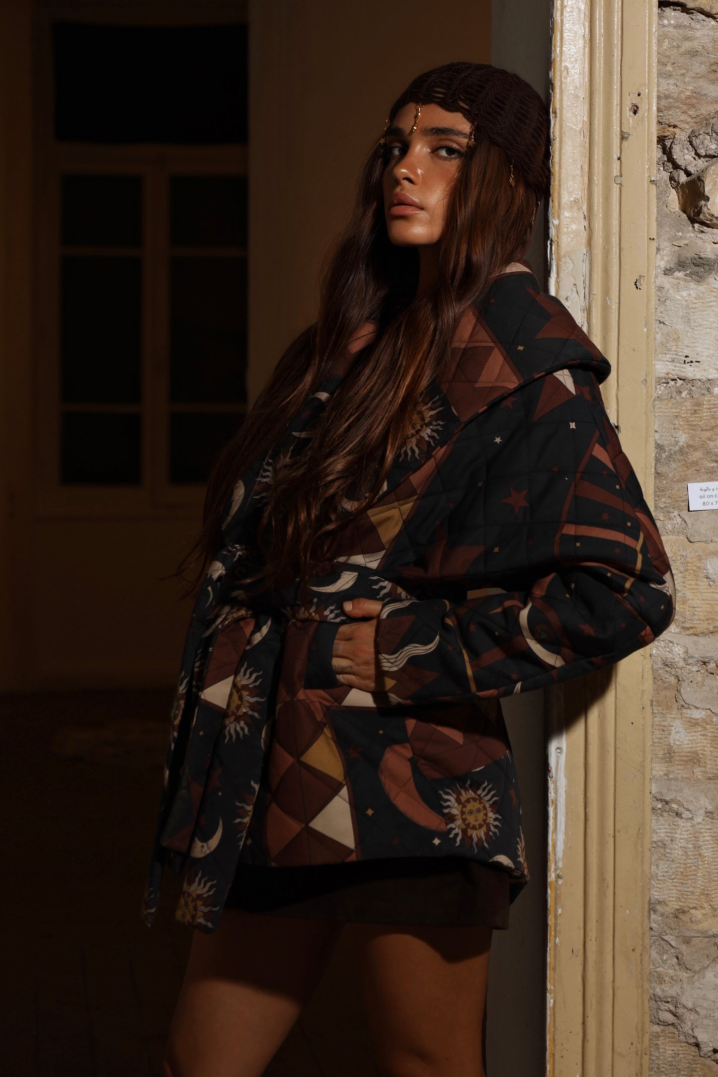 Radiance of Ra - Quilted Coat