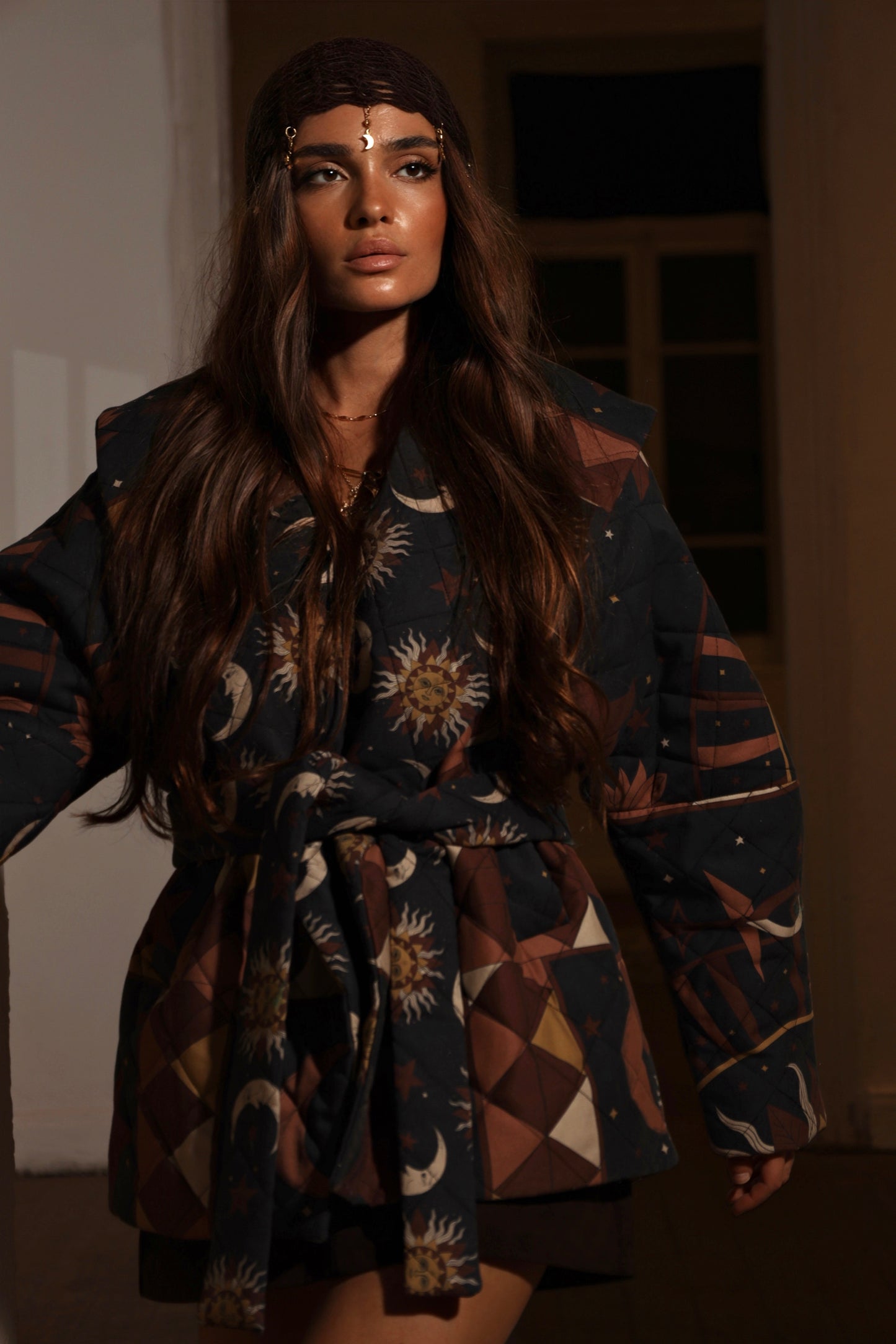 Radiance of Ra - Quilted Coat