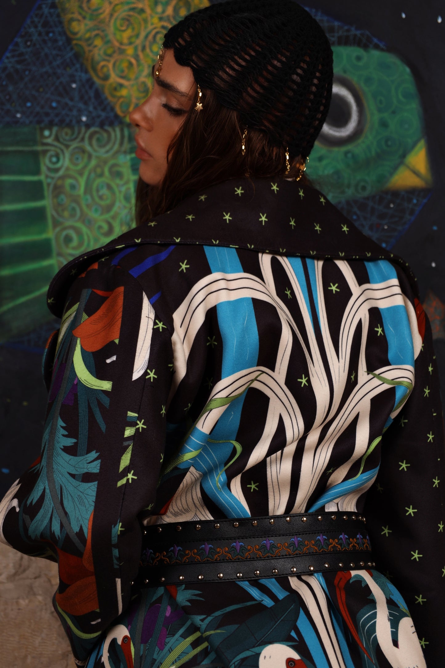 Currents of Tefnut - Wool Coat