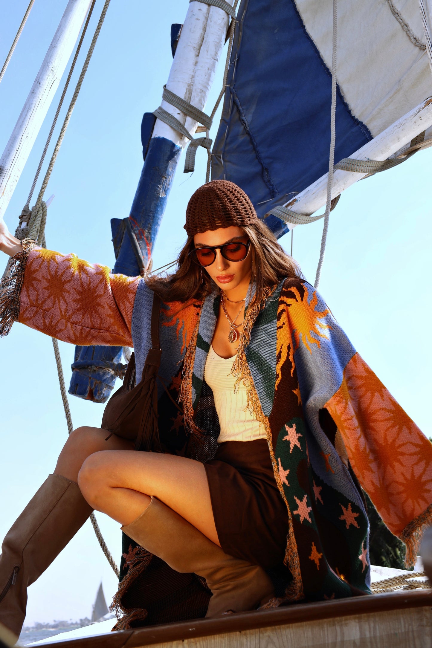 The Celestial Voyage | Knit Cardigan