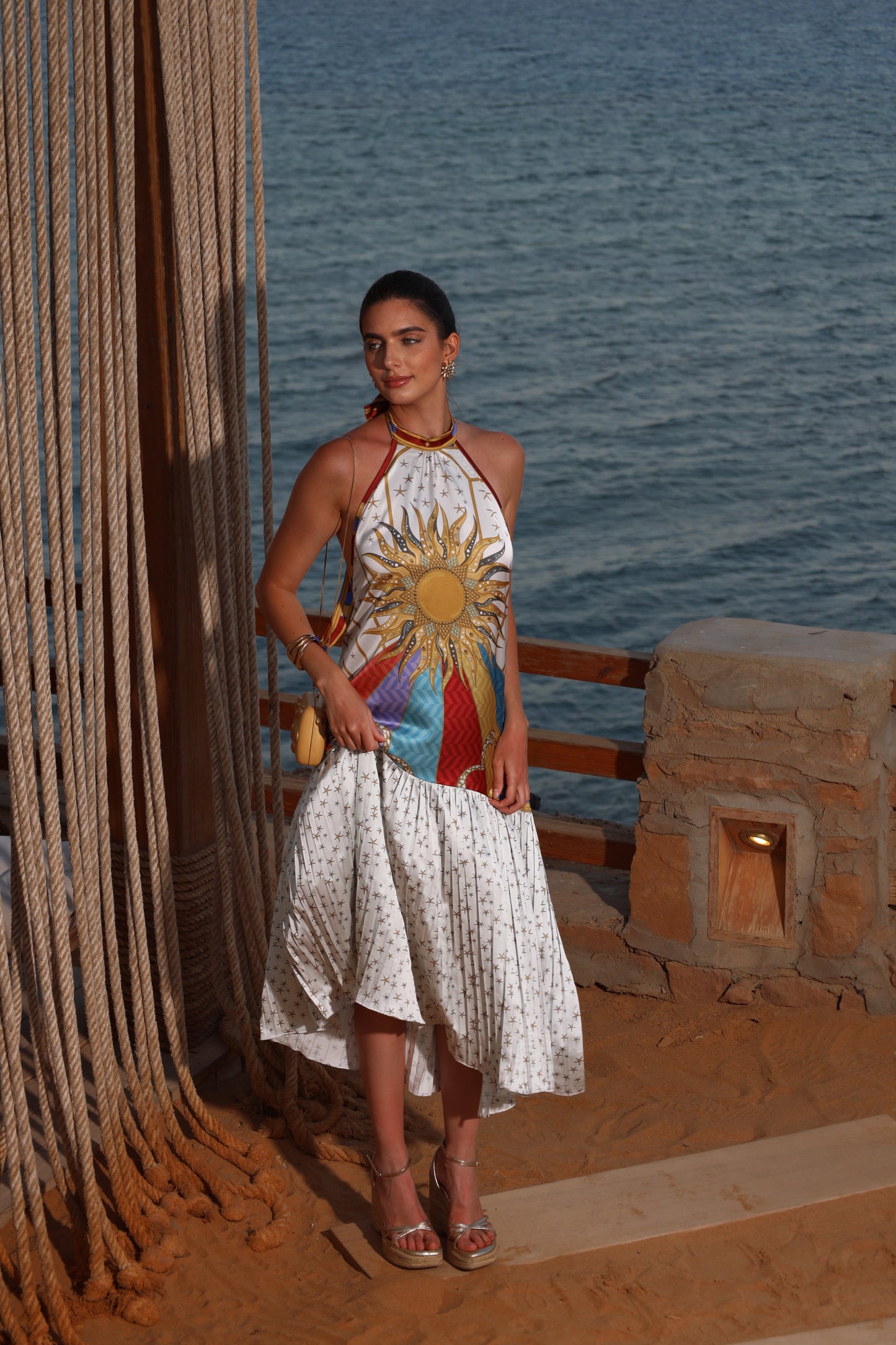 The Celestial Sun | Backless Dress